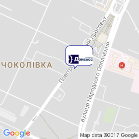 Торговий Дім Донбас на мапі Торговий Дім Донбас на мапі