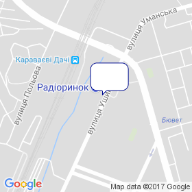 Леотон-Україна, ТД на мапі