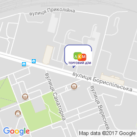 Торговый дім ЛФМ на мапі