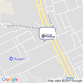 ПОЛІІЗОЛ на мапі ПОЛІІЗОЛ на мапі