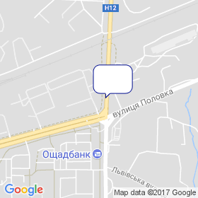 Технодиамант на мапі Технодиамант на мапі