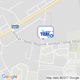 ТД ТЕККО на мапі ТД ТЕККО на мапі