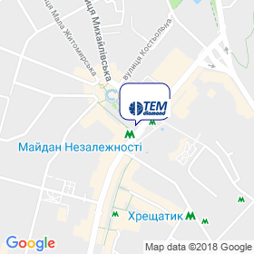 ТЕМ на мапі