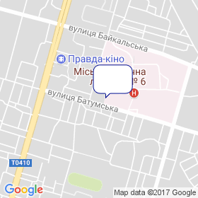 Теплий Дім на мапі Теплий Дім на мапі