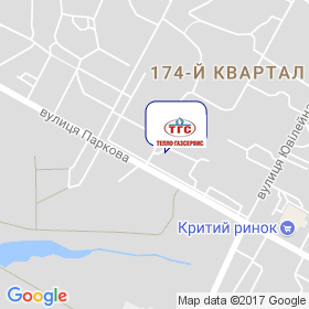 Тепло-газсервис на мапі Тепло-газсервис на мапі