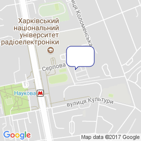 Теплоинстрой на мапі Теплоинстрой на мапі