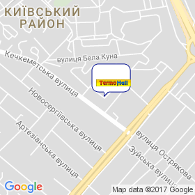 ТермоХолл на мапі ТермоХолл на мапі
