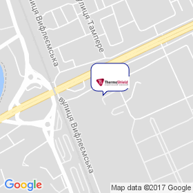 Термо-Шилд на мапі Термо-Шилд на мапі