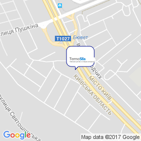 ТермоСила на мапі ТермоСила на мапі