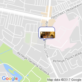 Територія сходів на мапі Територія сходів на мапі