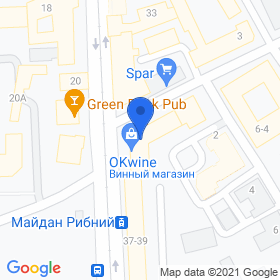 Тета Інсталл на мапі Тета Інсталл на мапі