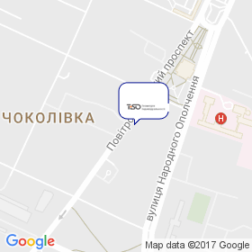 ТІСО АМГ Констракшн на мапі ТІСО АМГ Констракшн на мапі