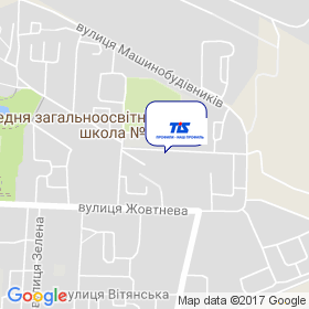 ТІС на мапі