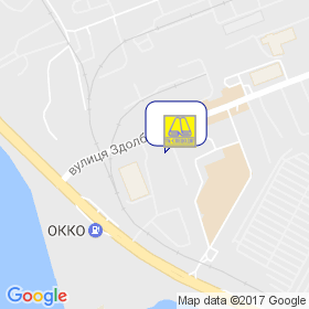 СПЕЦОДЯГ, ТК на мапі СПЕЦОДЯГ, ТК на мапі