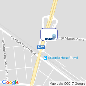 Топаз-інжинірінг на мапі Топаз-інжинірінг на мапі