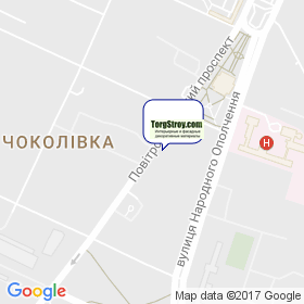 Ксаверів на мапі Ксаверів на мапі