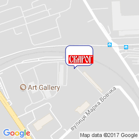 СВАРОГ на мапі