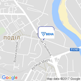 Фірма` ВЕНА` на мапі Фірма` ВЕНА` на мапі