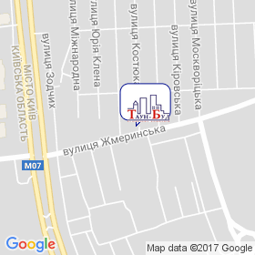 ТАУН-БУД на мапі