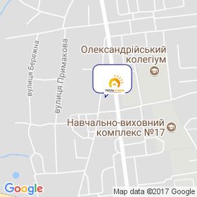 Тепла Країна на мапі