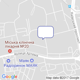 Торгово-промисловий центр на мапі