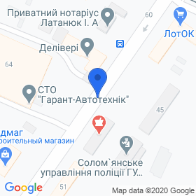 ТПП Гарант на мапі ТПП Гарант на мапі