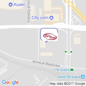 Триотекс на мапі