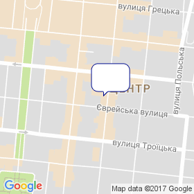 ЦАРІС на мапі