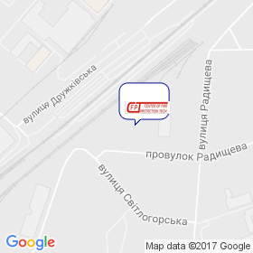 Центр протипожежних технологій на мапі Центр протипожежних технологій на мапі