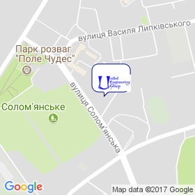 Юнайтед Інжиніринг Груп на мапі