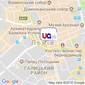 Укргеоінжинірінг на мапі