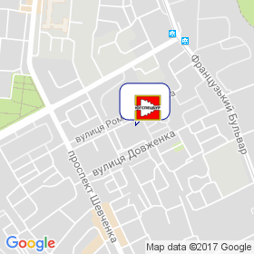 ЮГСПЕЦБУР на мапі