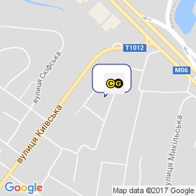 Конкрейт Груп на мапі Конкрейт Груп на мапі