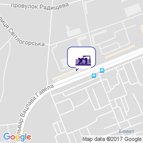 Укрбудмаркет на мапі Укрбудмаркет на мапі