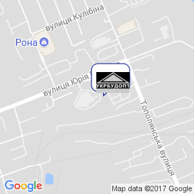 УКРБУДОПТ на мапі УКРБУДОПТ на мапі