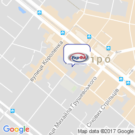 Українська асоціація виробників феросплавів на мапі Українська асоціація виробників феросплавів на мапі