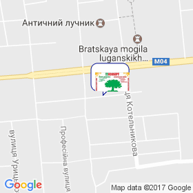 Укрхим, ТД на мапі Укрхим, ТД на мапі