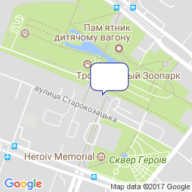 Укрпроект-Будінвест на мапі