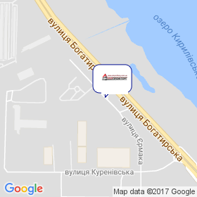 Укрпрофторг на мапі