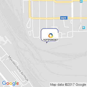 Укрпромсвет на мапі