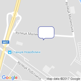 Укрпромтех на мапі Укрпромтех на мапі