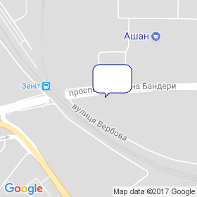 Укрпромтехсервіс на мапі Укрпромтехсервіс на мапі