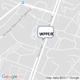 Укрреле на мапі