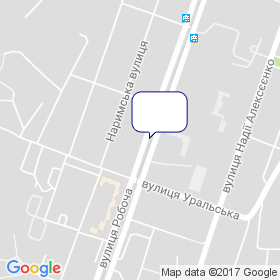 Укрстіл на мапі Укрстіл на мапі