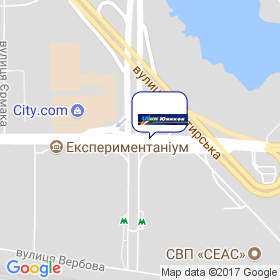 Юникон на мапі