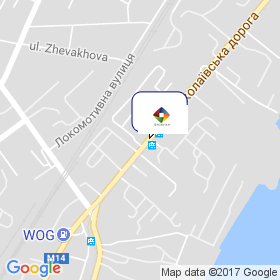 Юнікрон на мапі Юнікрон на мапі