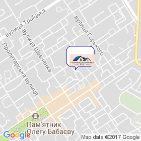 АПГРЕЙД ХАУС на мапі АПГРЕЙД ХАУС на мапі