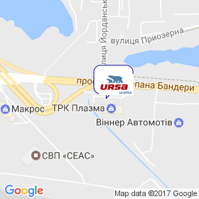 URSA на мапі URSA на мапі