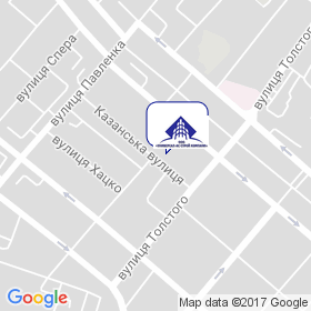 Універсал - АС Буд Компані на мапі Універсал - АС Буд Компані на мапі