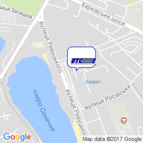 ЮТС на мапі ЮТС на мапі